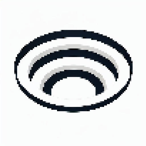 AOL logo, blue triangle with yellow text