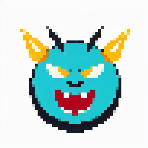 Napster logo, black cat face
